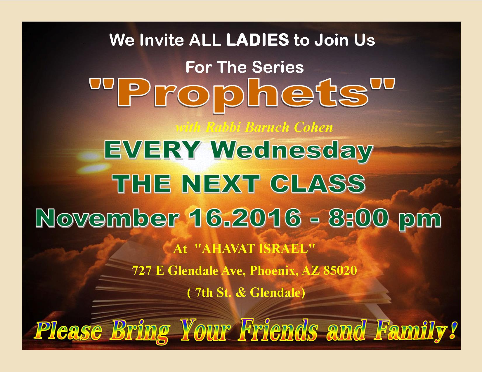 11-16-class-for-women-prophet