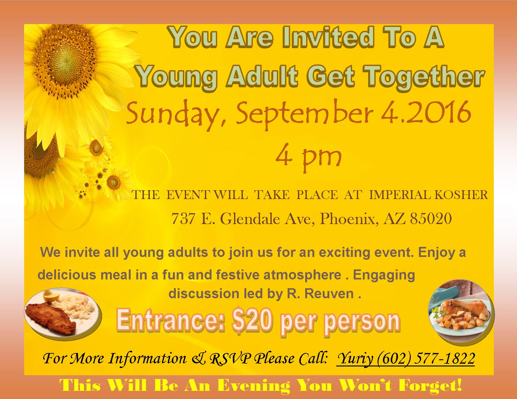 young Adult Get Together 9.4.2016(1)